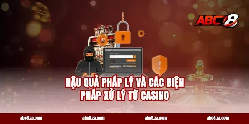 Hậu quả pháp lý và các biện pháp xử lý từ casino