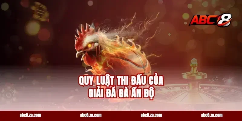 Quy luật thi đấu của giải đá gà Ấn Độ