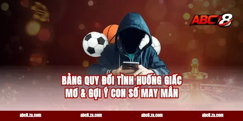 Bảng quy đổi tình huống giấc mơ & gợi ý con số may mắn