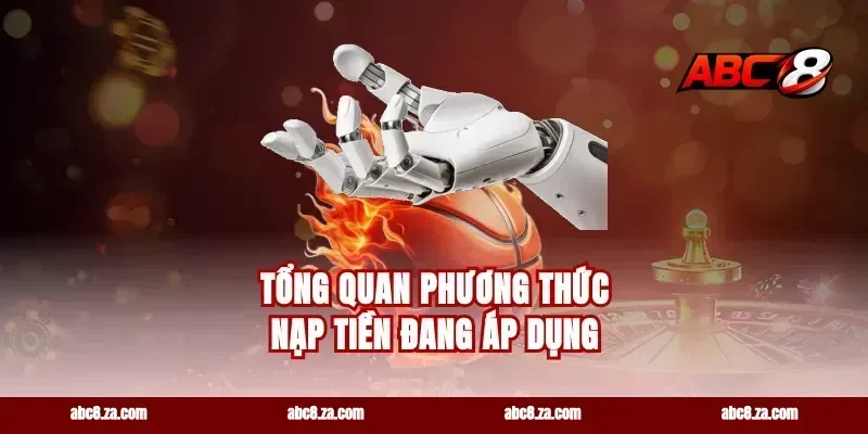Tổng quan phương thức nạp tiền đang áp dụng